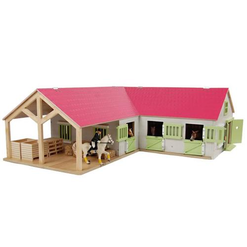 Kids Globe Horse Stable - Jeu De Configuration Play