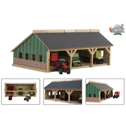 Kids Globe Grange À Tracteur 1:87