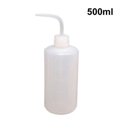 Bouteille En Plastique Pour Diffuseur De Tatouage,Récipient À Presser,Pot Vert Regina Supply,Bouteille De Lavage,Accessoires De Laboratoire,Sans Pulvérisation,1pc - Type White 500ml