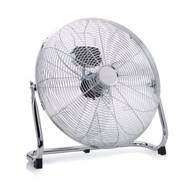 TRISTAR VE-5885 Ventilateur de sol en métal Ø50 cm - 140 watts - 3 vitesses - Inclinable - Gris