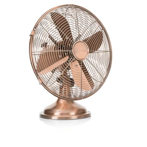 Ventilateur De Table - Diam. 30cm Finition Cuivre