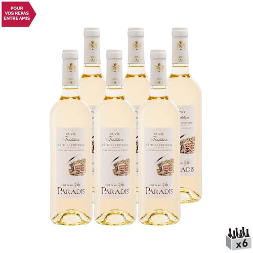 Château Paradis Côtes De Provence Cuvée Tradition Blanc 2022 X6