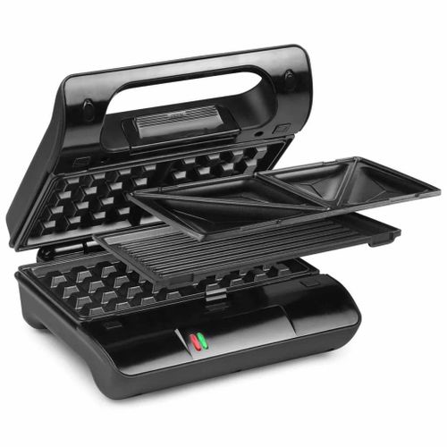 Princess Multi & Sandwich Grill Compact Pro - Grill / grille-sandwich - 800 Watt - acier/noir