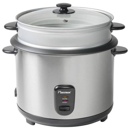 Bestron Kitchen Heroes ARC280 - Cuiseur à riz/cuiseur à vapeur - 2.8 litres - 1 kWatt - acier inoxydable