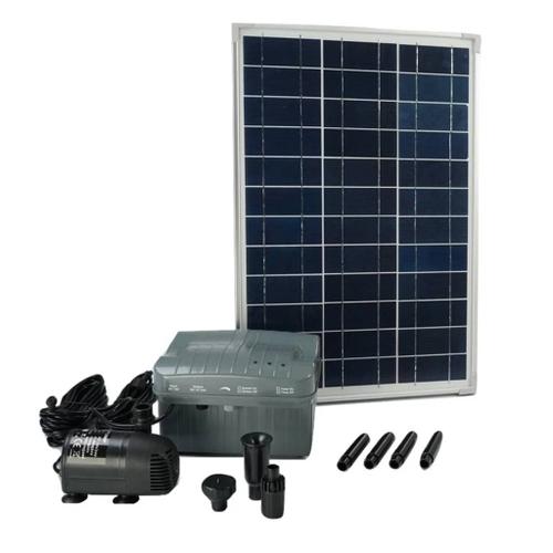 Ubbink Kit SolarMax 1000 et panneau solaire batterie et pompe 1351182