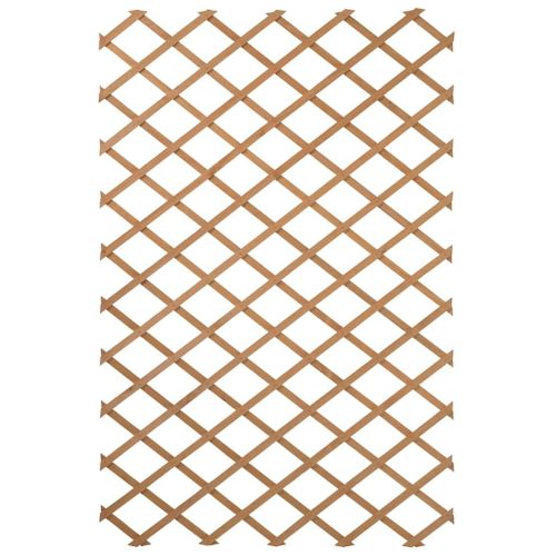 Nature Palissade De Jardin 50 X 150 Cm Bois Naturel
