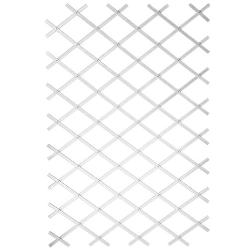 Treillis Extensible Plastique Blanc - 50x150cm