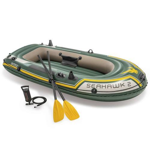 Kit Bateau Gonflable Seahawk 2 Avec Rames Et Gonfleur - 2 Places