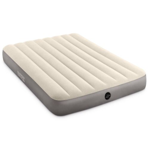 Matelas gonflable - Intex Single-High - Lit français - 137x191x25 cm (LxLxH) - Beige