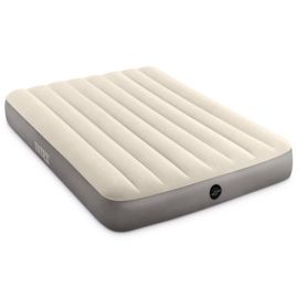 Matelas gonflable - Intex Single-High - Lit français - 137x191x25 cm (LxLxH) - Beige