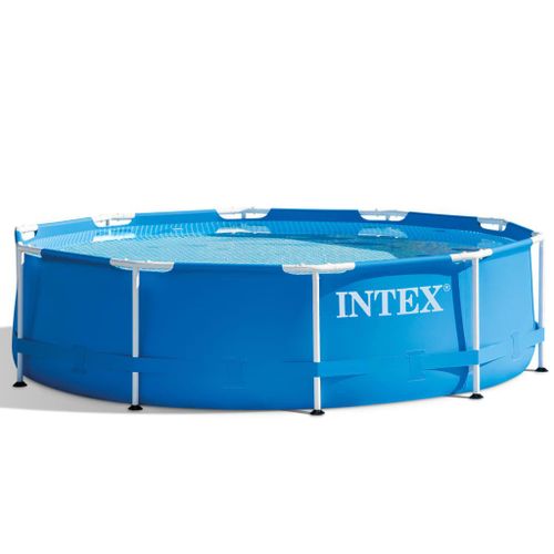 Intex - Metal Frame - Piscine - 305x76 cm - Ronde - Piscine intérieure