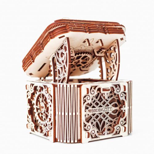 Puzzle 176 Pièces Puzzle 3d En Bois - Mystery Box