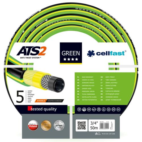 Cellfast tuyau d',arrosage green ats2' 3/4", 50 m
