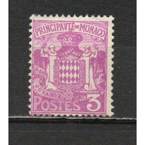 Timbre-Poste De Monaco