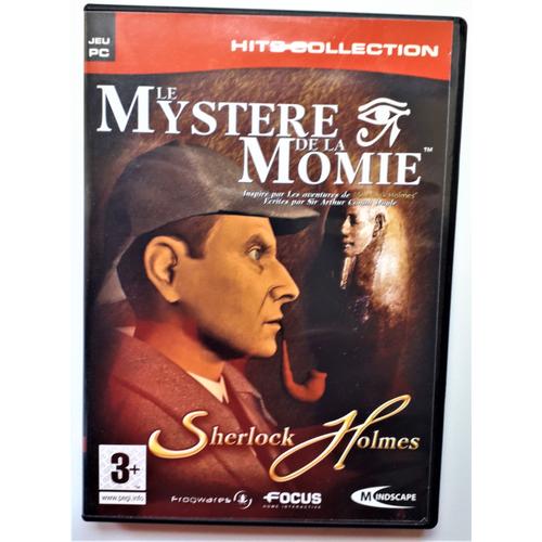 Dvd Aventures Et Objets Cachés Pour Pc : Le Mystère De La Momie , Sherlock Holmes.