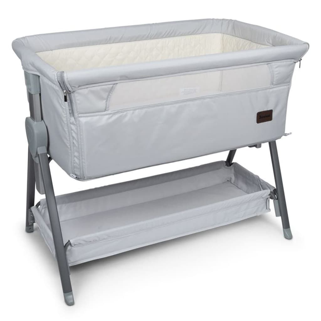 Baninni Lit Bébé Elia 92x55x82 Cm Gris Clair