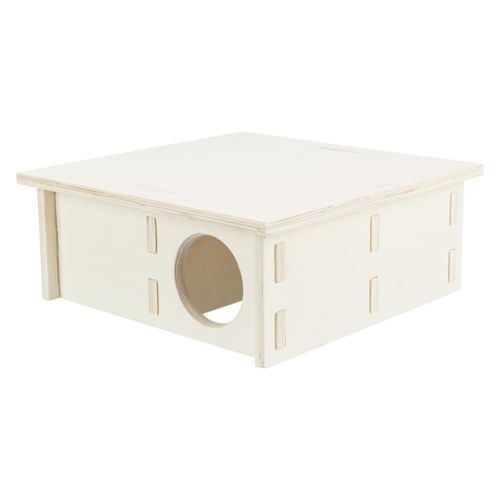 Maison En Bois Pour Les Rongeurs, 4 Chambres, 25 X 10 X 25 Cm