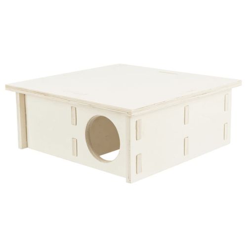 Maison En Bois Pour Les Rongeurs, 4 Chambres, 30 X 12 X 30 Cm