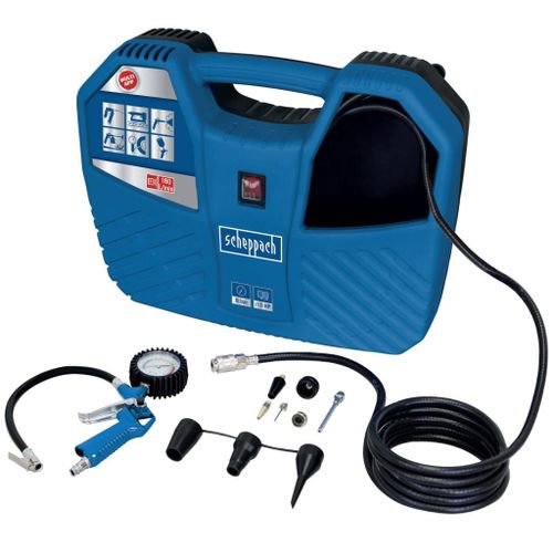 Scheppach compresseur portatif - sans cuve - 8 bar - 180 l/min - 1,5 cv