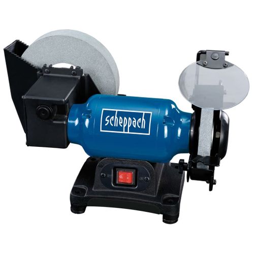 Scheppach - Touret à meuler mixte (sèche : 150mm et à eau : 200mm) 250W - BG200W