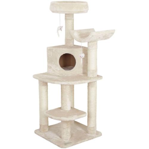 Kerbl Arbre À Chat D'angle Zirkonia 130 Cm Crème