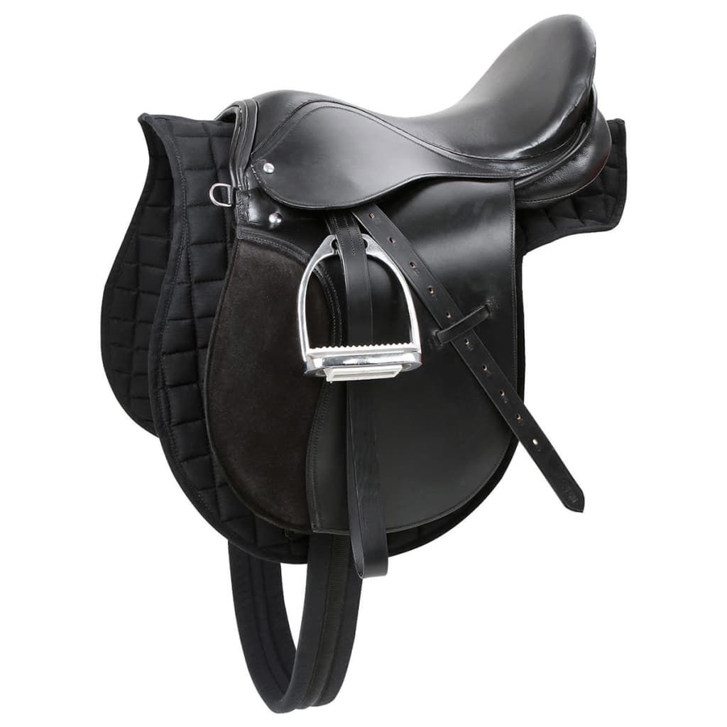 Kerbl Haflinger Selle En Cuir Noir 32285