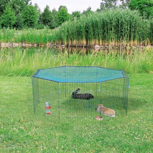 Trixie Porte-Enclos D'extérieur Avec Filet De Protection 60x57 Cm Vert