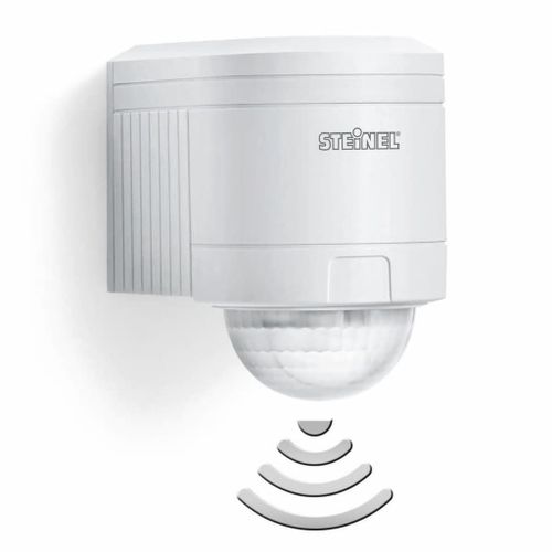 Steinel 602819 Eclairage De Sécurité Extérieur Is 240 Avec Support D'angle Pvc Blanc 15 X 9 X 7,6 Cm