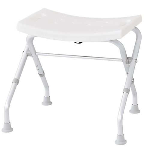Ridder Tabouret Pliable De Salle De Bain 110 Kg Blanc A0050301