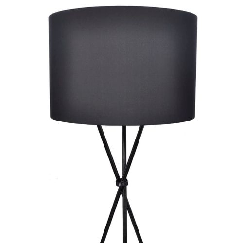 Vidaxl Lampadaire Avec Support Noir 139 Cm