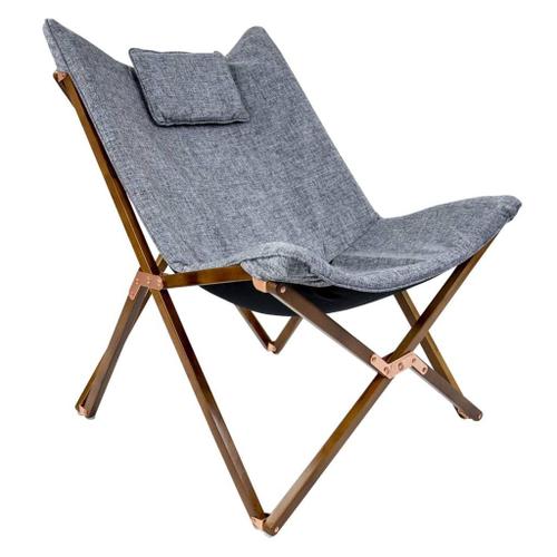 Bo-Camp Chaise De D¿¿Tente Bloomsbury M Gris