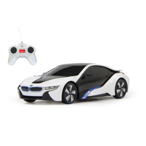 Jamara Voiture Télécommandée Bmw I8 2,4 Ghz 1:24 Blanc-Jamara
