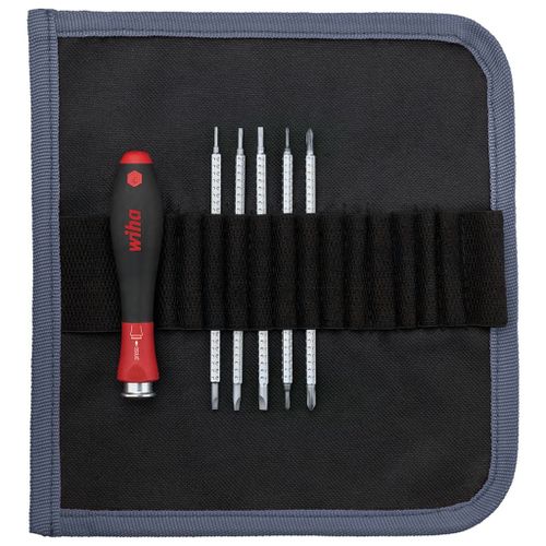 Lots de lames de rechange 6 pièces Wiha 00616 pour l'atelier vis à fente, vis Phillips 1 pc(s)