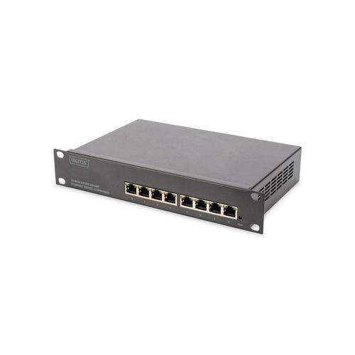 Switch ethernet CONECTICPLUS rackable 10' 8 Ports Giga manageable