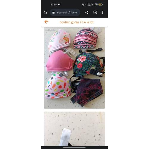 Lot De Soutien Gorge Enfants Filles 