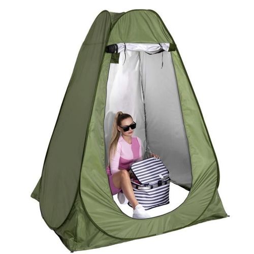 Springos® Cabine D'essayage De Plage Tente Multifonctionnelle 120 X 120 X 190 Cm Douche Sur La Plage Avec Sac De Transport Pop-Up