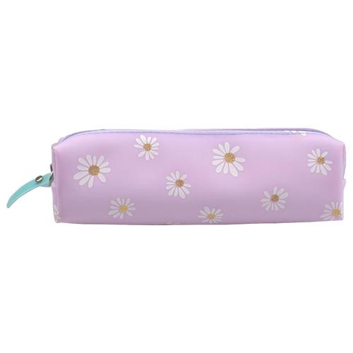 Kawaii Daisy Pen Bag Pencil For Case Cosmetics Holder Multi-Purpose For Student