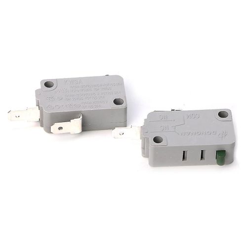 Micro-interrupteur de porte de four à micro-ondes pour micro-ondes 16a 250v 3 broches (normalement ouvert)