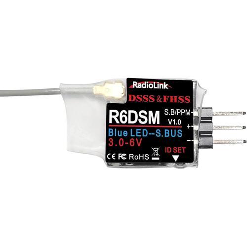 R6dsm Rc Récepteur Mini 2.4ghz 10 Canaux Sbus/Ppm Pour Mini Fpv Racing Drone, Quadcopters Aircraft, At9s At9s Pro/At10/At10ii Transmitter-Sanag