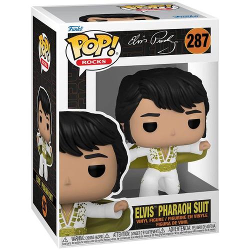 Elvis Presley Pop! Rocks Vinyl Figurine Elvis Pharaoh Suit 9 Cm