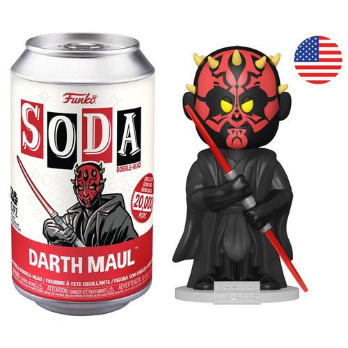Figurine Funko Pop - Star Wars Divers - Dark Maul (Canette Rouge) [Avec Chase] (67088)