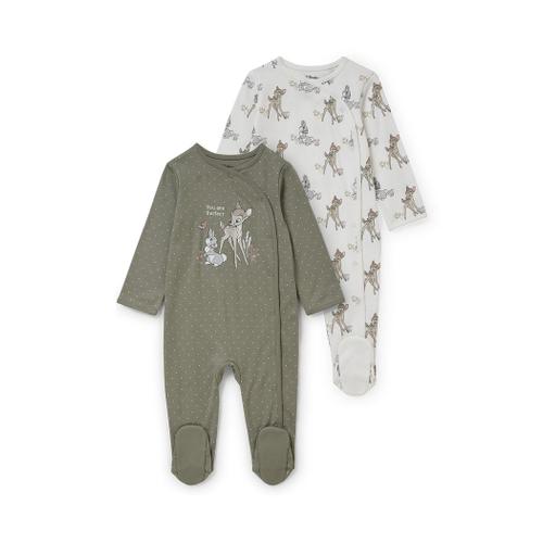 C A Lot de 2 Bambi pyjamas b b Vert Taille 12M Rakuten