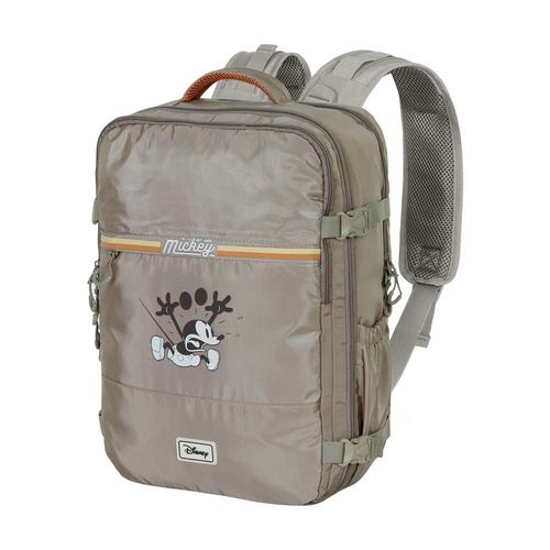 Sac à dos Mercury Grande Voyage Avion - Disney Mickey Mouse Face - Multicolore - 47x23x33cm