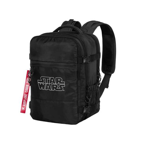 Sac à dos Mercury Cabin Voyage Avion - Star Wars Logo - Noir- 40x20x25 cm