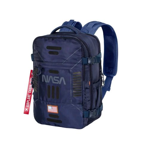 Sac à dos Mercury Cabin Voyage Avion - NASA Spaceship - Bleu Foncé- 40x20x25 cm