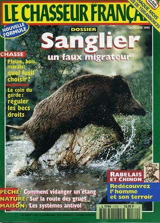 Le Chasseur Fran ais N 1172 Sanglier Un faux migrateur Rakuten