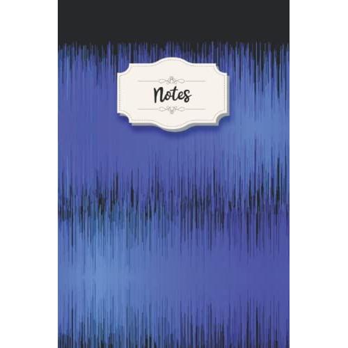 Blue Audio Soundwaves Composition Journal: Ruled Paper Notebook Journal | Wide Blank Journal For Women Men Teens Kids Students Girls Boys For Home School College | 120 Page Notebook 6x9 Inches