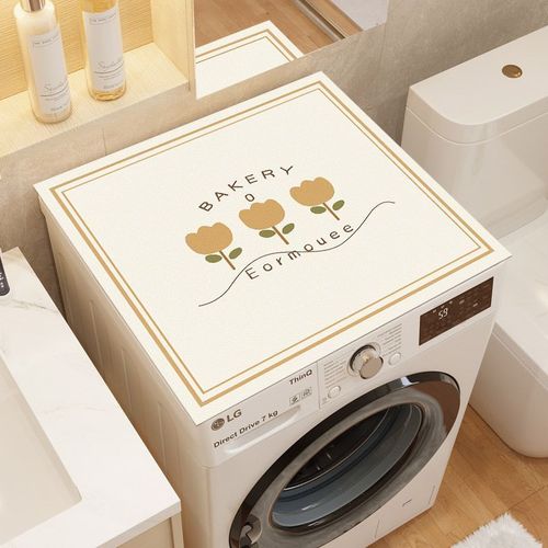Juste de protection solaire pour machine à laver,imperméable,anti-poussière,tampon,ménage,réfrigérateur,four à micro-ondes,polymères tout usage,décoratif - Type 60x60cm #K