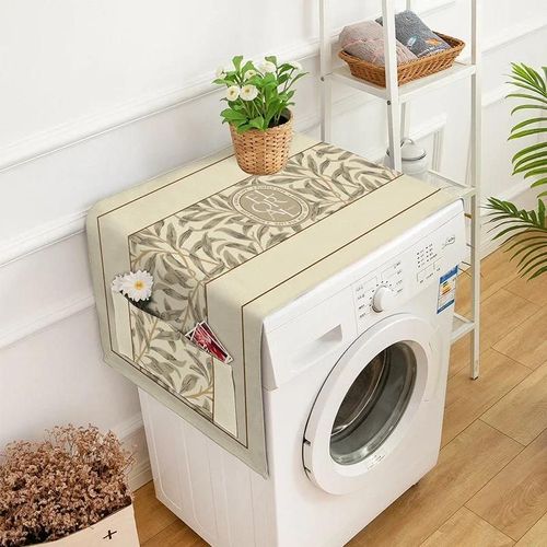 Juste de Protection Anti-Poussière et Étanche pour Machine à Laver,Réfrigérateur Domestique,Micro-ondes,Grill,Décoration de Maison - Type C-S 35 X 95cm