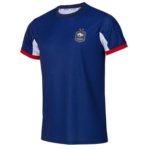 S - Maillot Fff Collection Officielle Equipe De France De Football Bleu